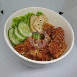 Nasi Kulit Sambel Geprek