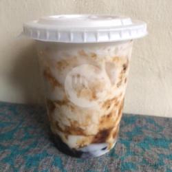 Hazelnut Boba Milk Large