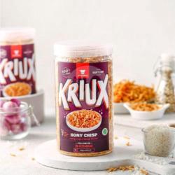 Jamur Kriux Enoki Crispy Kemasan Tabung 250 Gram