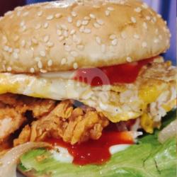 Chiken Krispy Burger Sepesial