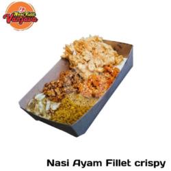 Nasi Ayam Fillet Crispy