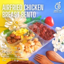 Airfried Chicken Breast Bento (388 Cals)