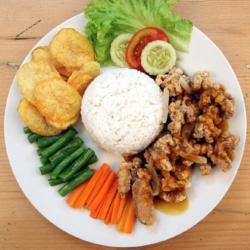 Nasi Bistik Ayam