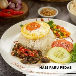 Nasi Paru Pedas