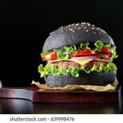 Burger Black Chicken