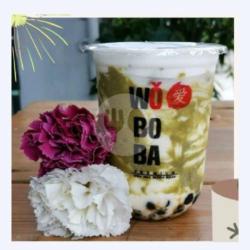 Smoothie Greentea Matcha Milk Boba