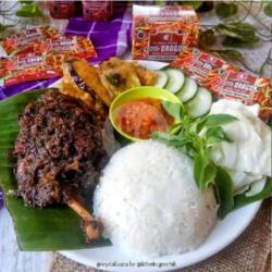 Nasi Bebek Rica Rica Bumbu Item