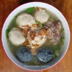 Bakso Kebo Bule   Tulang Iga Belakang Berdaging