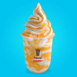 Ice Cream Vanilla With Mango