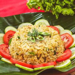 Nasi Goreng Cabe Ijo Teri Medan