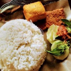 Nasi Tahu Tempe Penyet