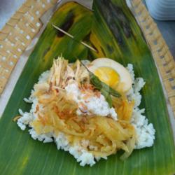 Nasi Liwet   Suwir   Telur