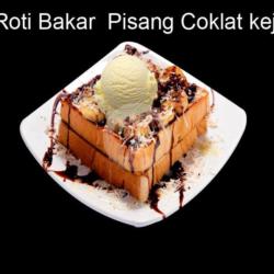 Roti Bakar Pisang Keju