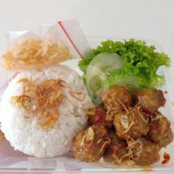 Nasi Pentol Mercon