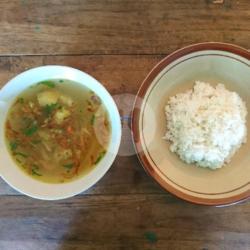Nasi Soto Ayam Kampung