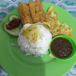 Nasi Telor Bebek  Dadar