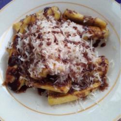 Pisang Keju Susu Coklat