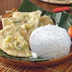 Nasi Tempe Mendoan