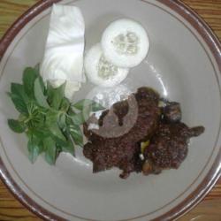 Ati Bebek Bumbu Hitam Pedas Madura