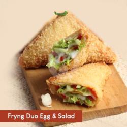 Double Fryng Toast Egg Salad