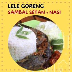 Lele Sambal Setan   Nasi