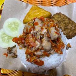 Nasi Baby Cumi Sambal Geprek