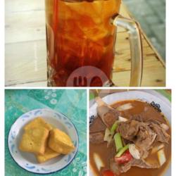 1 Paket Pindang Iga  Tahu Tempe Goreng   Teh Tawar