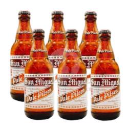 San Miguel Pale Pilsen Pack 6 Bottle