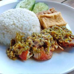 Paket Ayam Peyet Sambal Hijau Pedas