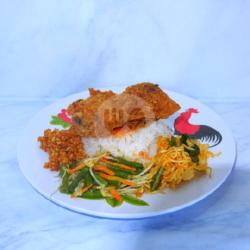 Nasi Campur   Ayam Crispy