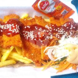 Ayam Katsu French Fries