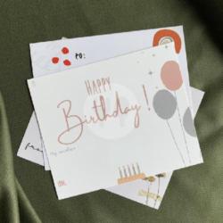 Birthday/blank Card