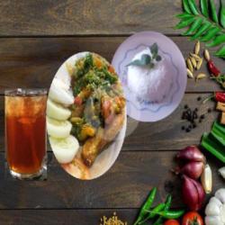 Paket Combo Ayam Penyet Paha Sambal Pecak