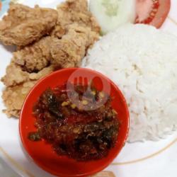 Nasi Daging Ikan Dori Penyet