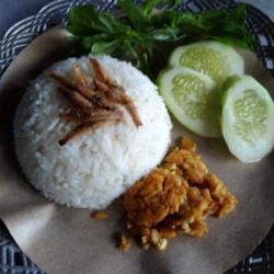 Sego Teri Sambel Tempe