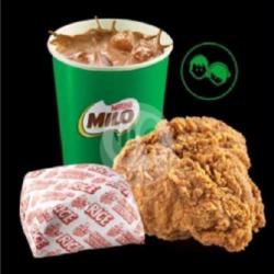 Nasi Dada/paha Atas Milo