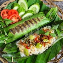 Nasi Bakar Pete