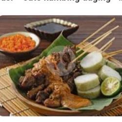 Lontong Sate Ayam Bakar 10 Tusuk