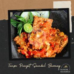 Tempe Penyet Sambal Dadak