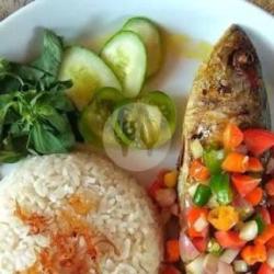 Nasi Ikan Kembung Dabu-dabu