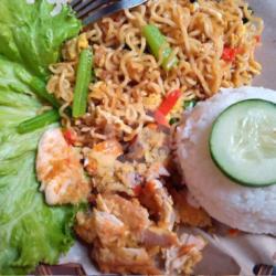 Mie Geprek Ayam   Nasi