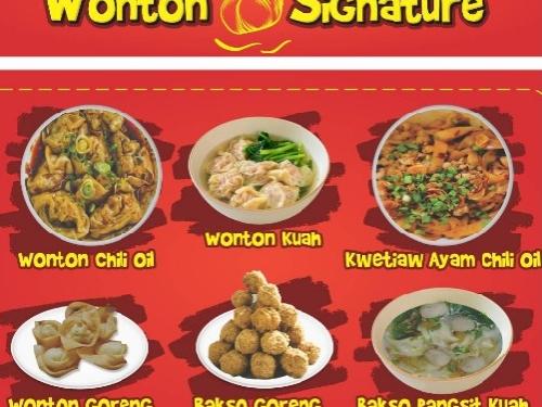 Wonton Signature, Foodcourt Progo
