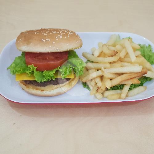 Paket Hemat Cheese Burger + French Fries