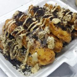 Pisang Keju Tiramisu Oreo