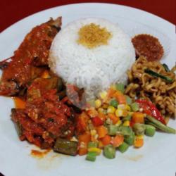 Nasi Campur Tongkol Balado