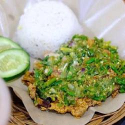 Telur Penyet Sambal Ijo