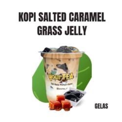 Kopi Salted Karamel Grass Jelly