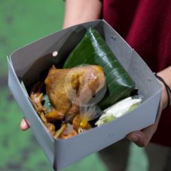 Nasi Ayam Kampung Box (paha Besar)