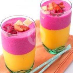 Mix Juice Mangga   Strawberry   Buah Naga