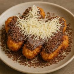 Pisang Coklat Keju